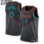Maillot NBA Washington Wizards Bilal Coulibaly Nike 2023-24 City Edition Noir Swingman - Enfant